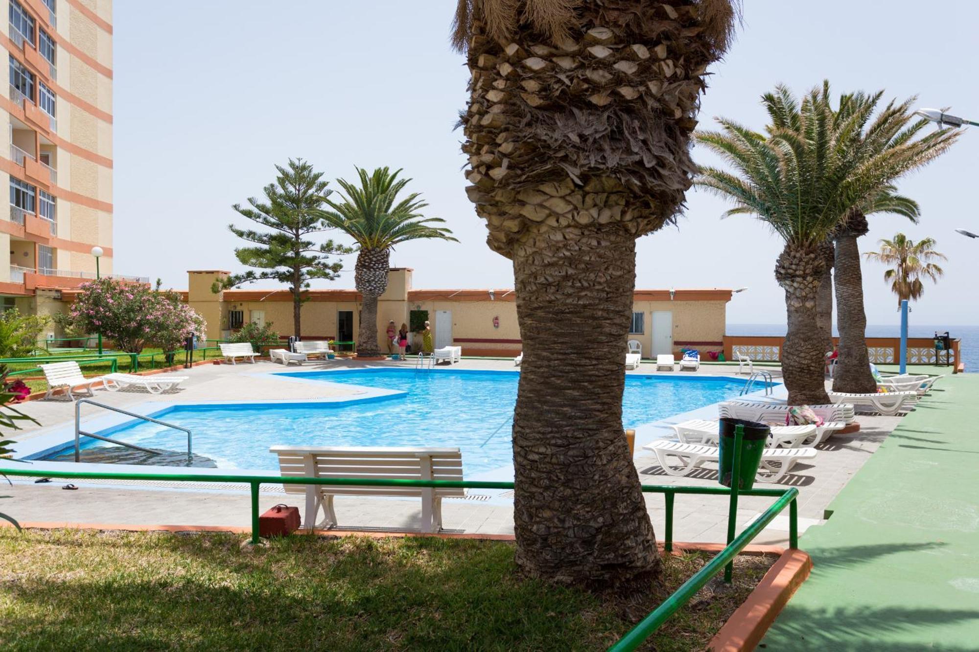 Frontline Duplex Las Arenitas With Pool Канделария Экстерьер фото